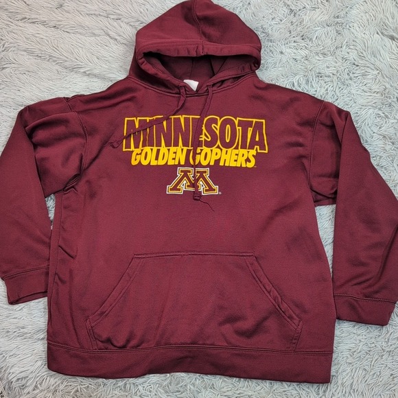 Minnesota Golden Gophers Sweatshirt Womens M Hoodie Pocket Athletic University‎ - Picture 1 of 9